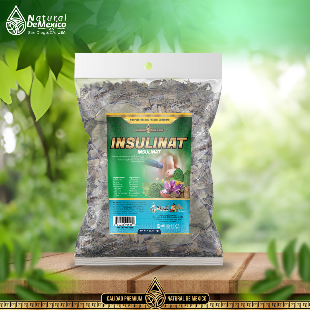 Compuesto Herbal Insulinat Tea 4 Oz. Insulina