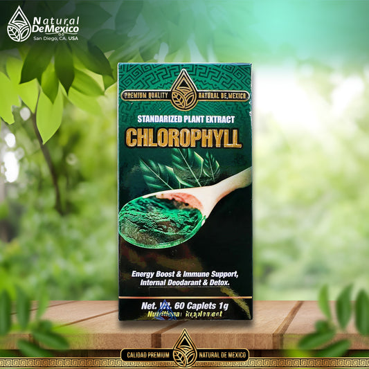 Suplemento Clorofila Chlorophyll Supplement 60 Caplets