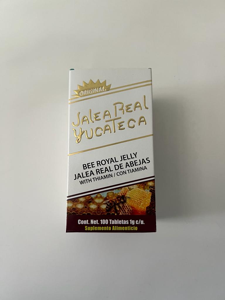 Suplemento Alimenticio Salea Real Yucateca Con Tiamina 100 Tabletas