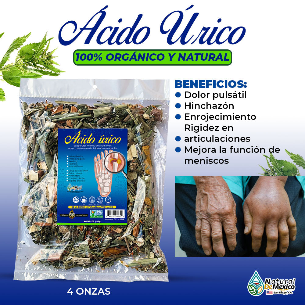 Compuesto Herbal Ácido Urico 4 oz. 