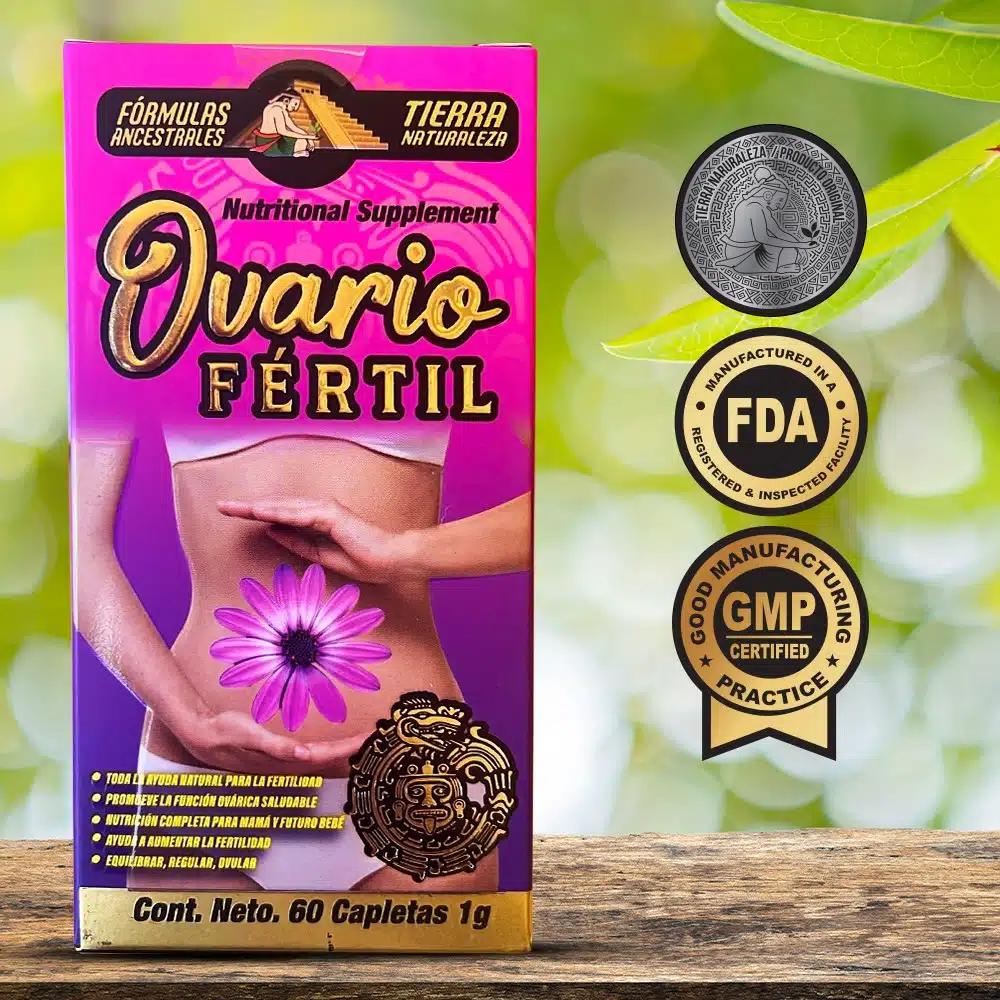 Suplemento Ovario Fertil Tierra Naturaleza 60 Caplets