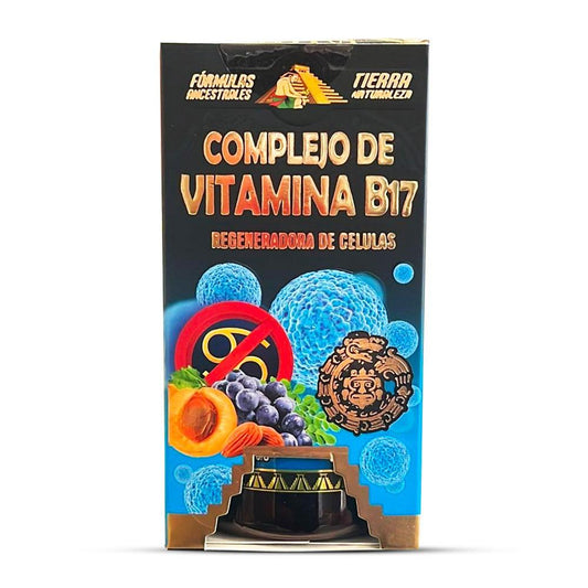 Suplemento Complejo de Vitamina B17 Regenerador de Celulas 60 soft gels