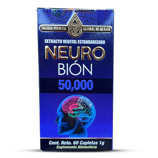 Suplemento Premium Neurobion Neuro Bion 50000 50,000 60 Caplets