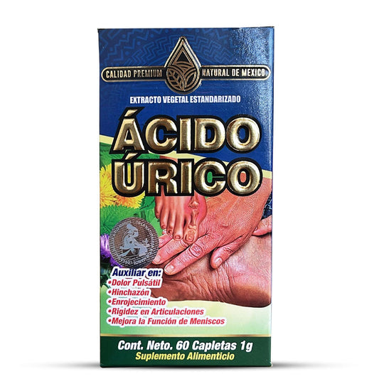 Suplemento Acido Urico Uric Acid Suplement 60 Caplets