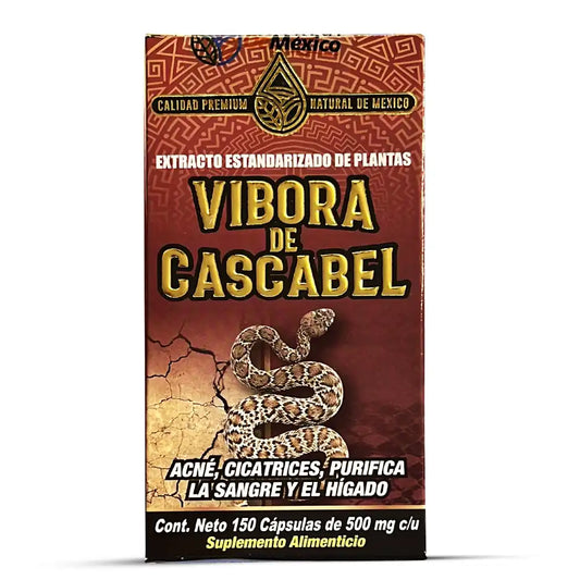 Suplemento Vibora de Cascabel Rattlesnake Supplement 60 Caplets